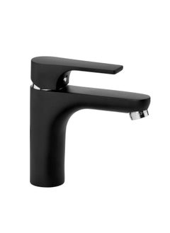 Buy GS Rubinetterie Bathroom Basin Faucet Black Chrome in Saudi Arabia