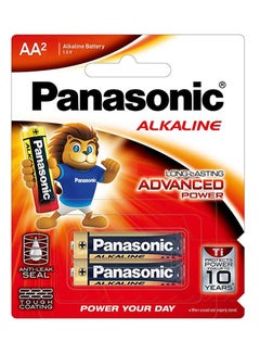 Buy 2 Pieces Alkaline AA Batteries in Saudi Arabia