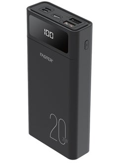 اشتري 20000 mAh PD Portable Power Bank QC 3.0 High Capacity 20W USB-C Power Delivery for iPhone X/11/11 Pro/11 Pro Max,Samsung, Googlr Pixel, Xiaomi Quick Charge Devices في الامارات