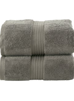 Buy Bliss Casa 2-Piece 100% Combed Cotton Bath Sheets - 550 GSM Large Bath Towels Quick Dry Highly Absorbent - Thick Soft Hotel Quality Bathroom Towels for Bath and Spa 35x70 Inch in Saudi Arabia