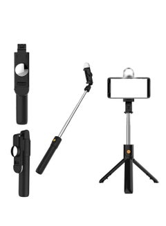 Buy k10 selfie stick tripod Black in UAE