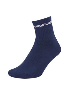 Buy Grip Mid Calf Sports Socks (Blue) in UAE