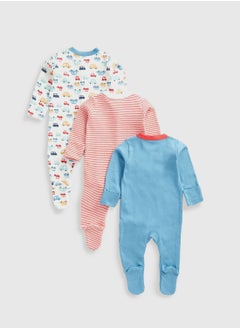 اشتري Kids 3 Pack Printed Sleepsuit في السعودية