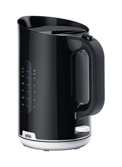 Buy Braun Breakfast1 Collection Kettle 360° Rotating Base Removable Limescale Filter 1.7L Capacity BPA Free WK1100BK 2200W Plastic Black"Min 1 year... in UAE