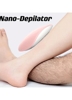 اشتري Crystal Hair Removal Device Nano -Hair Removal Can Be Removed Without Shaving, Painlessness And Cutting, Painless Exfoliating Men And Ladies, Hair Removal, Shaving - Pink في الامارات