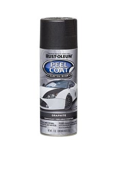 Buy Rust-Oleum Spray Paint Auto Peel Coat Matte Graphite 11oz in UAE