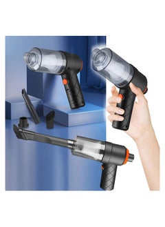 Buy 2-in-1 Suction Nozzle Car Cordless Vacuum Cleaner  6000pa High Suction Power Mode Portable Vacuum Cleaner Washable Filter Dry/Wet Handheld Vacuum Cleaner for Car in UAE