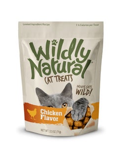 Buy Fruitables Wildly Natural Cat Treats – Chicken Flavor (71g) in UAE