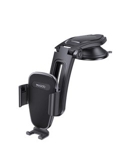 Buy C130 Plastic Car Dashboard Suction Cup Using Flexible Adjustment Mobile Phone Holder in Egypt