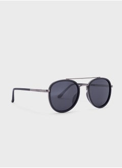 اشتري Polarized Lens With Spring Arms Aviator Sunglasses في الامارات