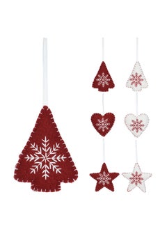 Buy Koopman Hanging Deco Xmas 10Cm Assorted 1 Piece in UAE