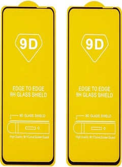 Buy Dragon High Quality Set Of 2 Glass Screen Protectors For Oppo Reno Ace 2 - Clear Black in Egypt