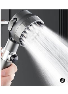 اشتري "NEW High Pressure Shower Head with Scalp Massager & Shampoo Brush – 4-in-1 Detachable Set for Hair & Skin Care" في الامارات