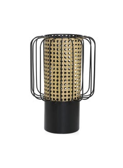 Buy Barbara Handcrafted Candle Holder, Gold & Black – Large in UAE