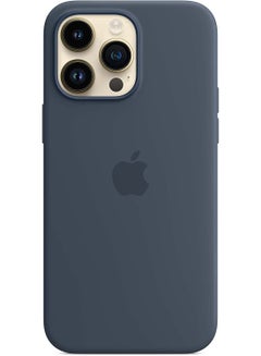 Buy Silicon case for iPhone 14 Pro Max Premium Silicone Case with MagSafe Quality case for premium phone in UAE