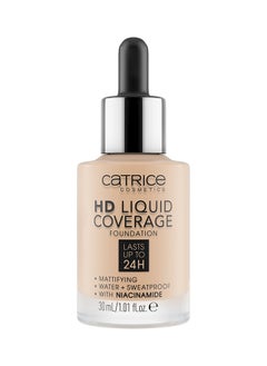 اشتري Catrice HD Liquid Coverage Foundation 010 Light Beige في السعودية