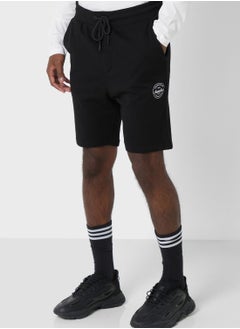 Buy Logo Drawstring Sweat Shorts in UAE