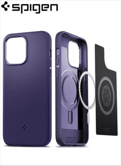 Buy Mag Armor MagFit iPhone 14 Pro Max Case Cover with Magsafe - Deep Purple in Saudi Arabia