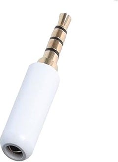 اشتري Keendex 2006 audio headphone jack connector, 3.5 mm - white في مصر