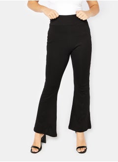 Buy HIGH-WAISTED KNIT FLARE PANT in Egypt