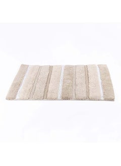 اشتري Dorch Bath Mat, Beige - 90x60 cm في الامارات