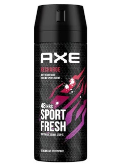 Buy Axe Body Spray for Men Recharge 150ML in UAE