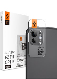 اشتري واقي عدسة الكاميرا GLASTR Optik Metal EZ Fit لجهاز iPad Pro مقاس 13 بوصة / iPad Pro مقاس 11 بوصة (2024) M4 [عبوة واحدة] - أسود فضائي في الامارات