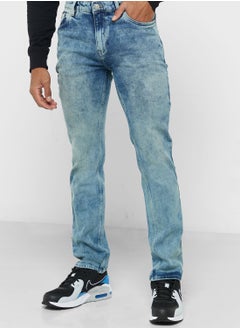 Buy Slim Fit Distress Jean in UAE