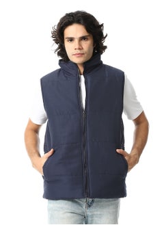 Buy Basic Turtle Neck Bomber Vest in Egypt