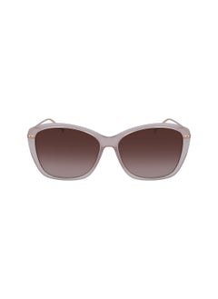 Buy Full Rim Acetate Cat Eye Dkny Sun Dk702S 5714 (608) Mauve in UAE