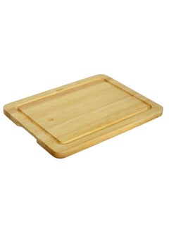 اشتري Wooden Cutting Board With Groove في الامارات