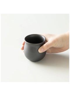 Buy Coffee Cups I Pinot Flavor Cup I Made of Porcelain I 200 ml I Black in UAE