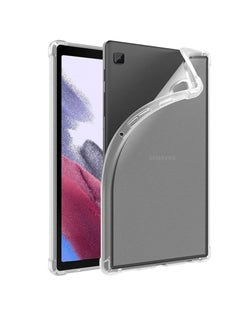 اشتري Case Fits Samsung Galaxy Tab A7 Lite 8.7-Inch 2021 Release Tablet Model (-T225/T220/T227/T227), Ultra Clear Soft Flexible Transparent TPU Skin Bumper Back Cover Shell, Clear في مصر