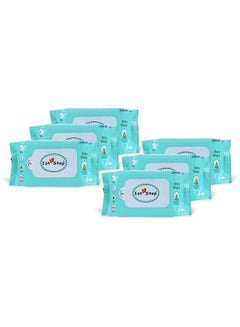 Buy Wet Wipes 30 Pcs (30Pcs Pack Of 6) in Saudi Arabia
