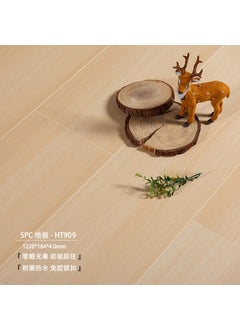 Buy SPC Vinyl Flooring Wood Grain Wear-Resistant WaterproofHT909 HT909 in Saudi Arabia