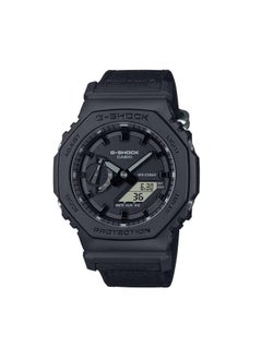 Buy Casio G-shock GA-2100BCE-1ADR Black Watch with Nylon Cloth Strap Watch in UAE