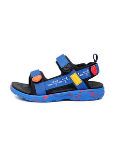 Buy 2024 Spring Summer Kids Sandals Lightweight Velcro Boys Beach ShoesBlue Blue in UAE