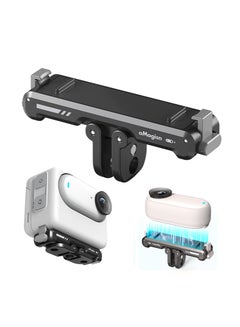اشتري Magnetic Adapter Mount for Insta360 GO 3 Quick Release Mount with 1/4 Screw Hole, Connection Adapter Accessories, Attachable Tripod, Vlogging في الامارات