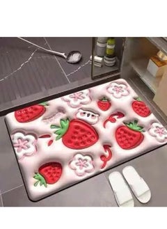 Buy Bath Floor Mat Super Strawberry in Egypt