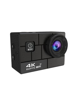 Buy 4K/60FPS 24MP High Resolution Sports Camera Portable DV Camcorder with 2 Inch Large LCD Display Screen 170 Degree Wide Angle 2.4G Wireless Remote Control Waterproof Case TF Card Accessory Kit in UAE