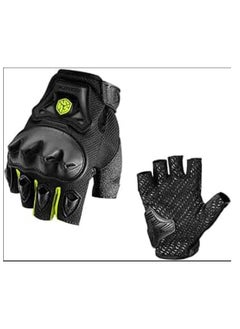 Buy Half Gloves Safety For Motorcycles Size L in Saudi Arabia