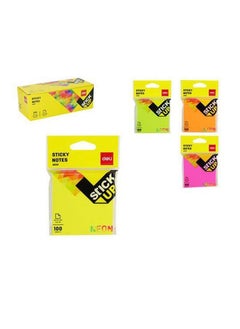 اشتري Sticky Note 100 Sheets 76x76 mm - Assorted colors في مصر