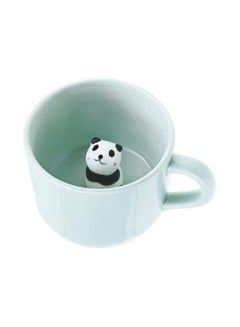 Buy 3D Panda Mug Animal CERAMIC Coffee cup Cute Cartoon Morning Office Mugs 300ml in UAE