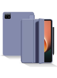 اشتري متوافق مع Xiaomi MI Pad 6 11 بوصة 2023، جراب ثلاثي الطي نحيف وخفيف الوزن وغطاء حماية ذكي مع حامل متعدد الزوايا للاستيقاظ والنوم لجهاز mipad 6 Pro في الامارات