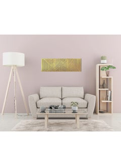 Buy Geometric Wood Wall Art - Set Of 3 Modern Panel Each 40X40 in Egypt