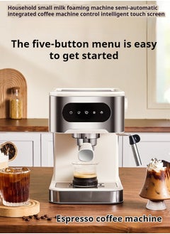 Buy The new important coffee machine provides a small American milk bubble machine semi -automatic coffee machine coffee machine, a multi -function Italian coffee machine in Saudi Arabia