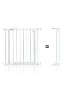 Buy Baby Safe - Metal Safety Gate With t 10cm Extension - Withite in Saudi Arabia