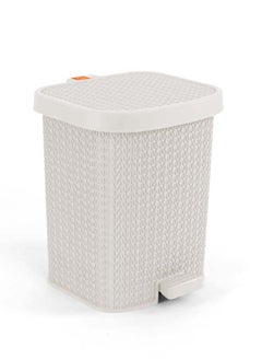 Buy Turt Medium Trash Bin White in Saudi Arabia