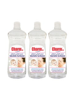 Buy Baby Bottle, Toy Cleanser 3x750ml in UAE