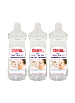 Buy Baby Bottle, Toy Cleanser 3x750ml in UAE